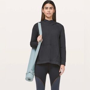 lululemon athletica Charcoal Cowl Neck Sweater